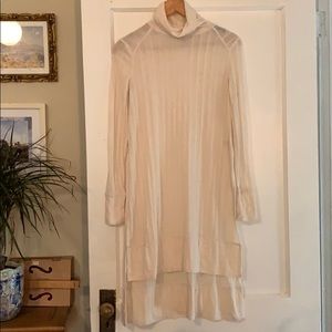 FP Thin knit Turtle neck sweater dress/shirt
